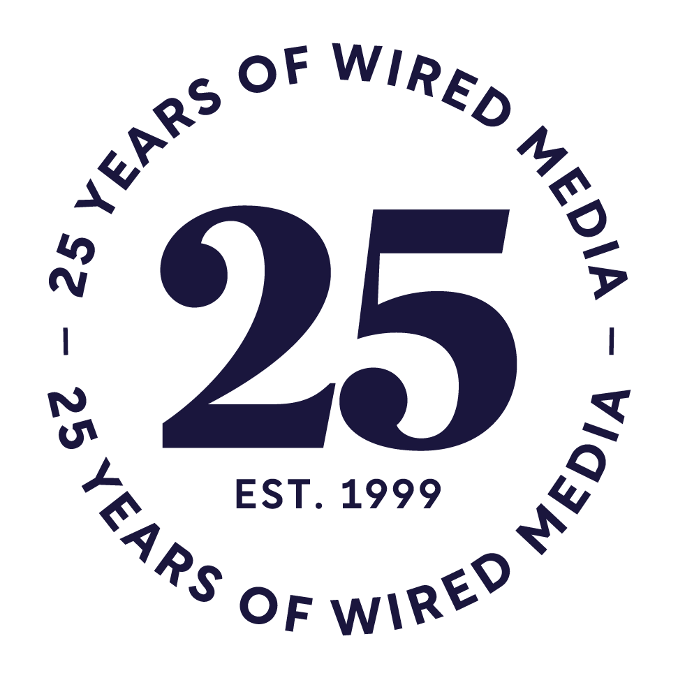 Wired Media Footer Round Logo